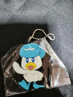 【新品未使用】ポケモン ラバーマスコット22 クワッス キーホルダー ガチャのサムネイル