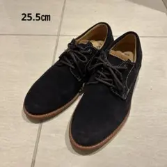 【美品】Hawkins Traveller ブラック　スウェードシューズ25.5