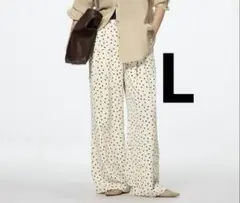 gu バレルレッグプルオンパンツ l
