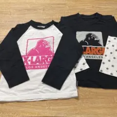 XLARGE KIDS 長袖Tシャツ 2枚セット 3T