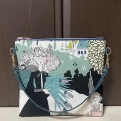 ♡20㎝ファスナーポーチ♡ハンドメイド　アレキサンダーヘンリー