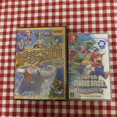 Switch スーパーマリオブラザーズ ワンダー　てれびげーむマガジン付録DVD