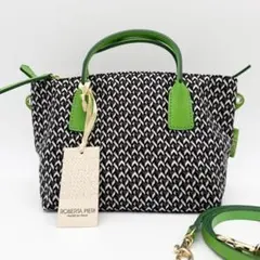 新品タグ】ロベルタピエリ タタミ マイクロ 2way ミニ ハンドバッグ