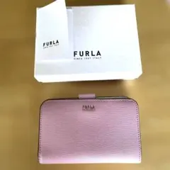 FURLA 二つ折り財布 ピンク