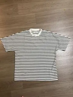 [美品]JOINT WORKS ボーダーTシャツ ホワイト×ブラックのサムネイル