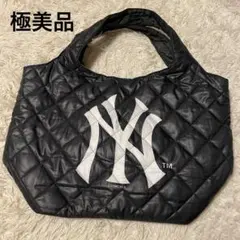 極美品 MLB ニューヨークヤンキース キルティングバッグ