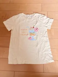 KP ニットプランナー トロピカル柄 半袖Tシャツ