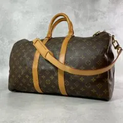 正規美品Louis Vuittonルイヴィトン キーポル55モノグラム ボストン