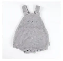 ふわふわねこショートサロペット　aboo