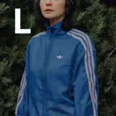 新品 L adidas シアージャケットブルゾン グレーDMARIN竹下玲奈 - メルカリ