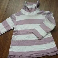 プチバトー ハイネックカットソー