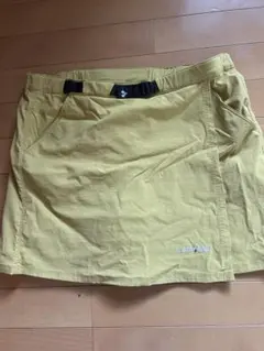 モンベル　ラップスカート　キュロット　イエロー