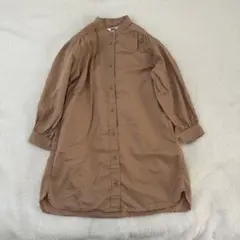 UNIQLO U／キッズ／シャツワンピース／120cm／ユニクロユー