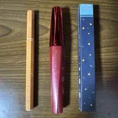 UZU EYE OPENING LINER オレンジ1本、マスカラ黒 2本セット