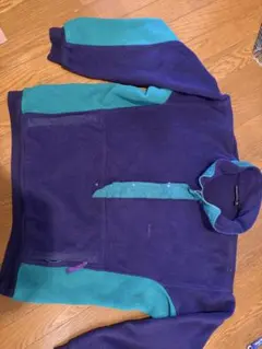 Patagonia フリースジャケット XL 紫と青