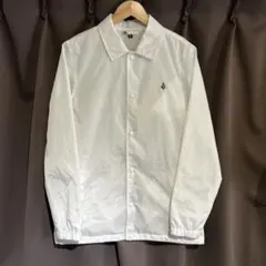 VOLCOM コーチジャケット 白 Sサイズのサムネイル