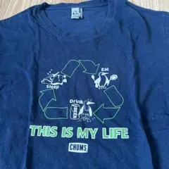 CHUMS チャムス Tシャツ ネイビー Mサイズのサムネイル