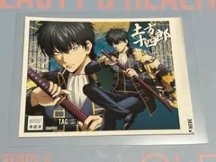 劇場版新劇場版　銀魂吉原大炎上　ラベル缶　土方十四郎　ステッカー