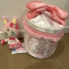 MezzoPiano×HelloKittyくりっぴぃぬいぐるみ＆バニティポーチ