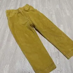 シンプルフリー　コーデュロイパンツ　90 マスタード　アカチャンホンポ