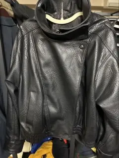 ZARA フェイクレザージャケット　レディース　Mサイズ