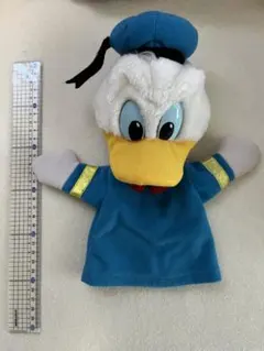 ディズニー　ドナルドダック　ハンドパペット　レア　レトロ　ヴィンテージ