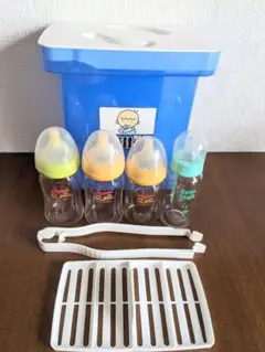 【全部セット】Pigeon 哺乳瓶4本　ミルトン容器