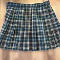 Seagull チェック プリーツスカート