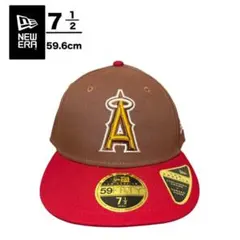 D74 NEW ERA ロサンゼルス・エンゼルス キャップ 7 1/2 MLB