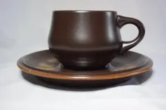 ペアNoritake FOLK STONEカップ＆ソーサーノリタケストーンウエア