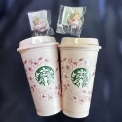 2個　スターバックス　SAKURA 2026　タンブラー　リユーザブルカップ
