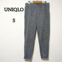 3-5【ユニクロ】◎訳あり◎ウルトラストレッチアクティブアンクルパンツ　グレー