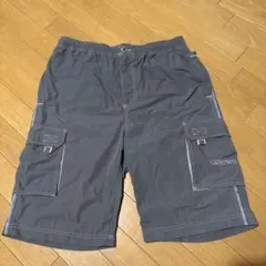 PIKO ピコ カーゴハーフパンツ グレー M サーフ古着 当時物のサムネイル