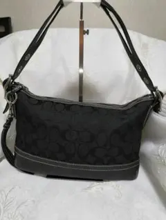 COACH Y2K ワン　ショルダーバック　9363 キャンバス　レザー　希少