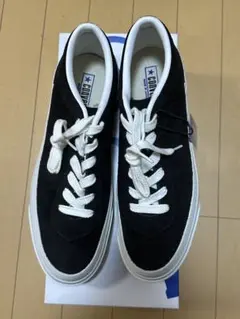 新品　Converse 黒 スエード ローカットスニーカー　希少品