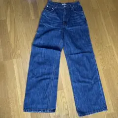 EVRIS ハイウエスト ダメージ ワイドデニムパンツのサムネイル