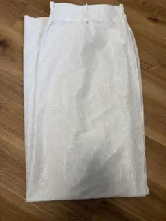 ホワイト 花柄 レースカーテン 160cm×190cm×2Pのサムネイル