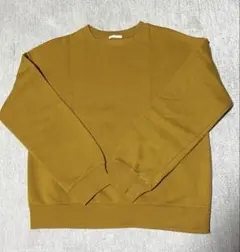 GU トレーナー マスタード　サイズM
