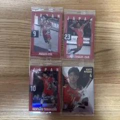 日本代表選手カードセット