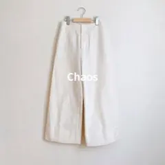 Chaos カオス パンツ ワイド ホワイト サイズ36 日本製のサムネイル