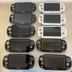 PSVITA 交換用液晶画面のみ10個セットPCH-1000 PCH-1100