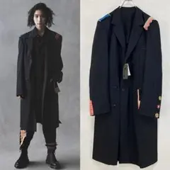 Y's BANG ON! ワイズ ウールトロピカル ファスナー ロングジャケットのサムネイル