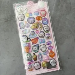 ちいかわ　かわいいキャラクター立体シール ぷくぷくシール　ウォーター入り