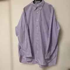 メンズ 長袖シャツ パープルのサムネイル