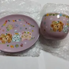 TDR ディズニーシー スーベニアカップ　プレート ダッフィー&フレンズ　未使用