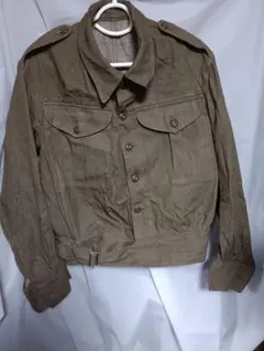 WW2イギリス軍グリーンデニムジャケット　Uボートジャケット
