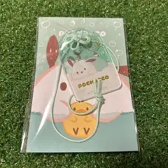 福福お守り風アクリルキーホルダー ポチャッコ