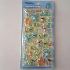 ディズニー　ボンボンドロップシール　モンスターズ・インク