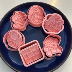 スーパーマリオ クッキー型 6種セットのサムネイル