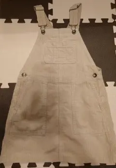 120cm ユニクロ コーデュロイ ジャンパースカート